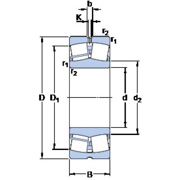 Spherical Roller Bearings 21317 E SKF #1 image