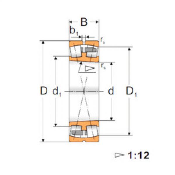 Spherical Roller Bearings 22139K FBJ #1 image