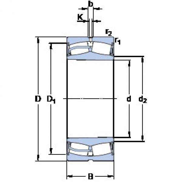 Spherical Roller Bearings 23030-2CS5K/VT143 SKF #1 image