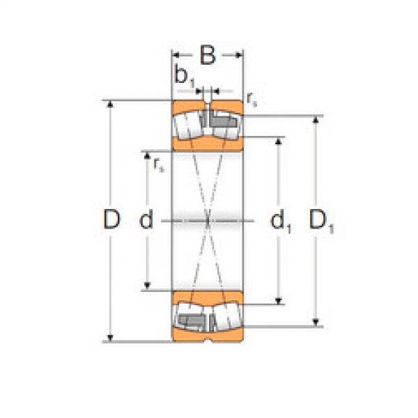 Spherical Roller Bearings 22312 MAW33 MPZ #1 image