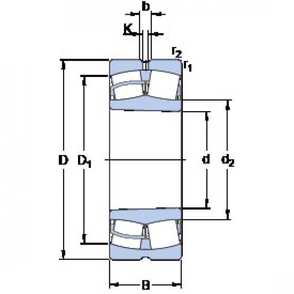 Spherical Roller Bearings 22334 CCKJA/W33VA405 SKF #1 image