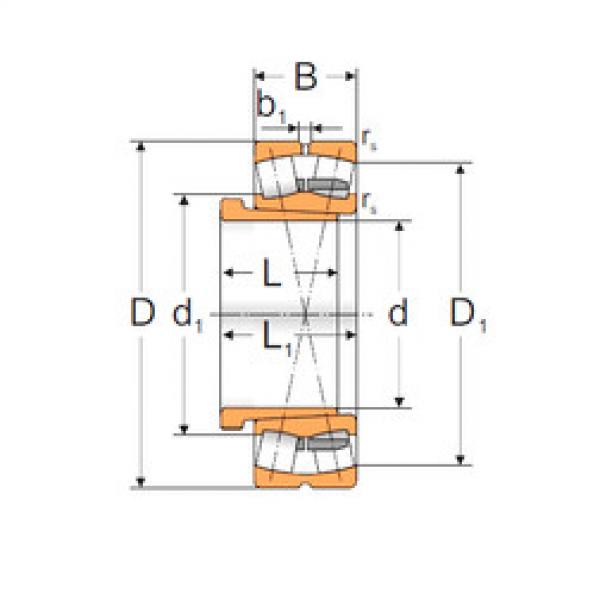 spherical roller bearing axial load 24144 MBW33+4753744HK MPZ #1 image