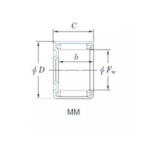 needle roller bearing sleeve MM3520 KOYO #1 image