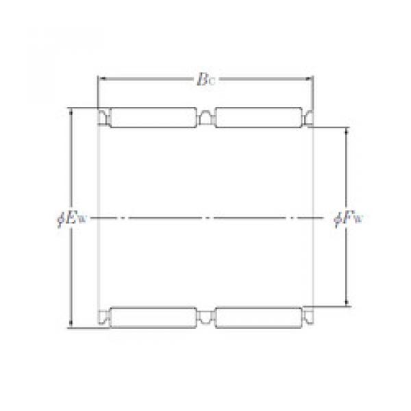 needle roller bearing sleeve K32×37×26ZW NTN #1 image