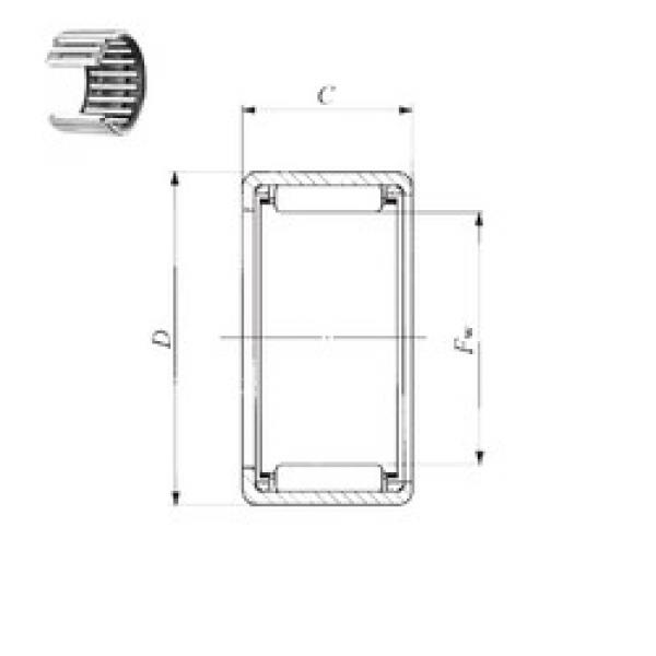 Needle Roller Bearing Manufacture TA 1010 Z IKO #1 image