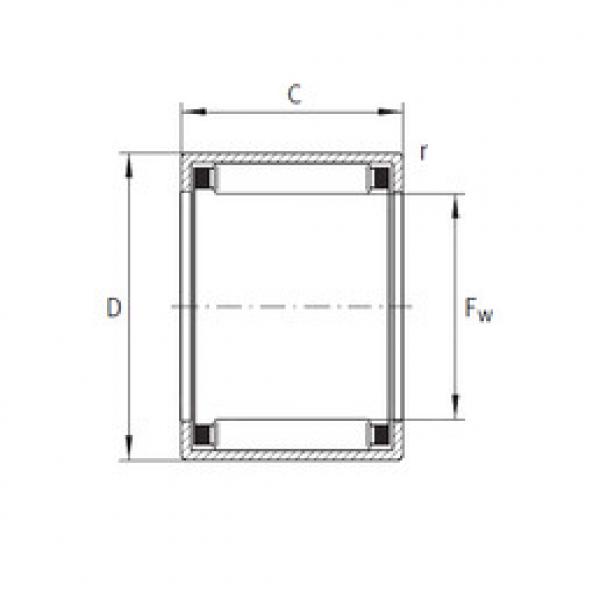 Needle Roller Bearing Manufacture SCE2010 INA #1 image