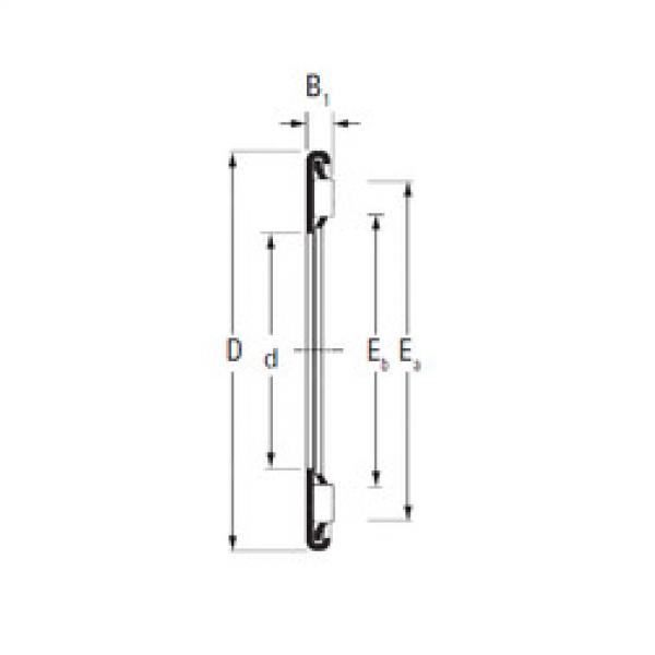 needle roller thrust bearing catalog AX 8 16 KOYO #1 image