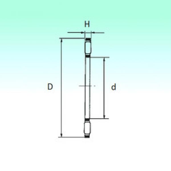 needle roller thrust bearing catalog AXK 0414 TN NBS #1 image