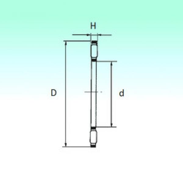 needle roller thrust bearing catalog AXK 80105 NBS #1 image