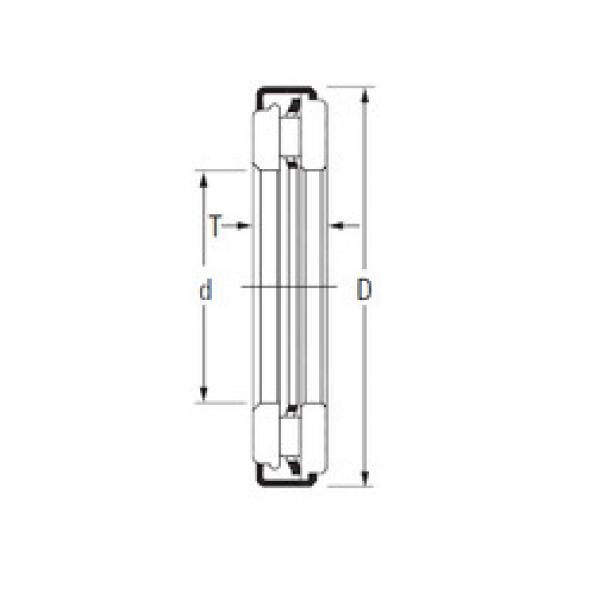 needle roller thrust bearing catalog AXZ 8 40 61 Timken #1 image