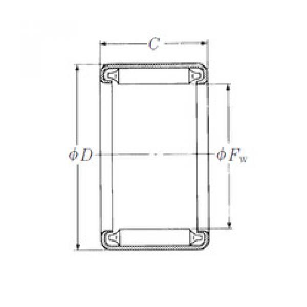 needle roller thrust bearing catalog B-1010 NSK #1 image