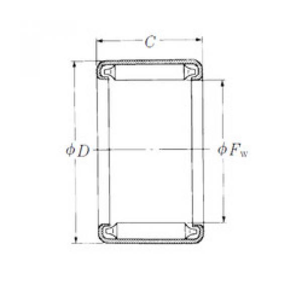 needle roller thrust bearing catalog B-44 NSK #1 image