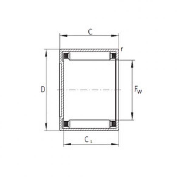 needle roller thrust bearing catalog BCE1812 INA #1 image