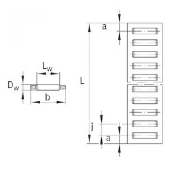 needle roller thrust bearing catalog BF3020 INA #1 image