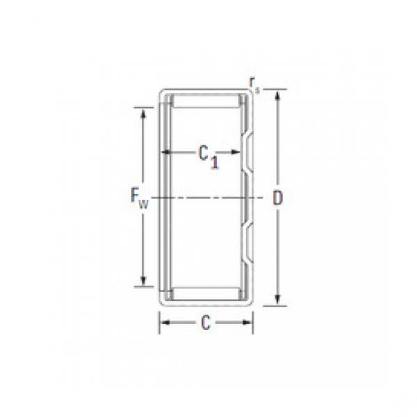 needle roller thrust bearing catalog BK0408 KOYO #1 image