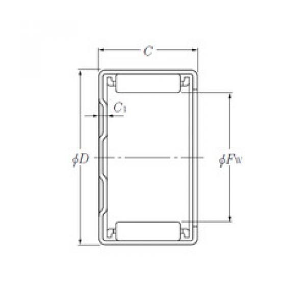 needle roller thrust bearing catalog BK0509T2 NTN #1 image