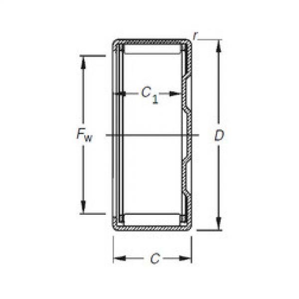 needle roller thrust bearing catalog BK0912 Timken #1 image