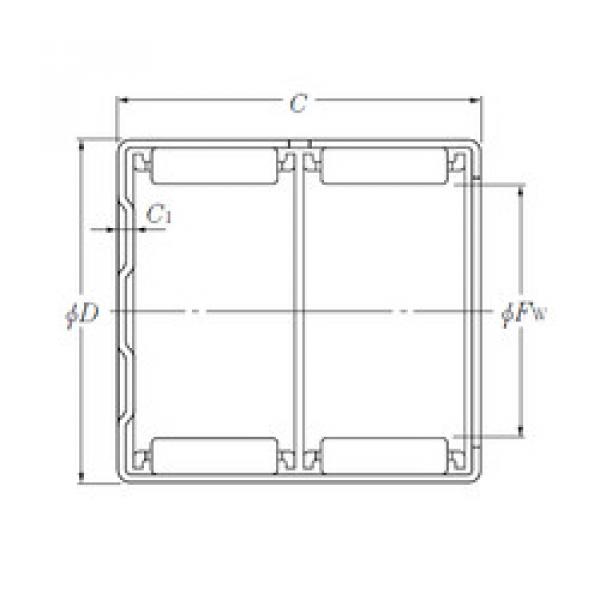 needle roller thrust bearing catalog BK3038ZWD NTN #1 image