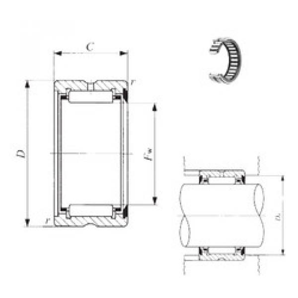 needle roller thrust bearing catalog BR 202820 U IKO #1 image