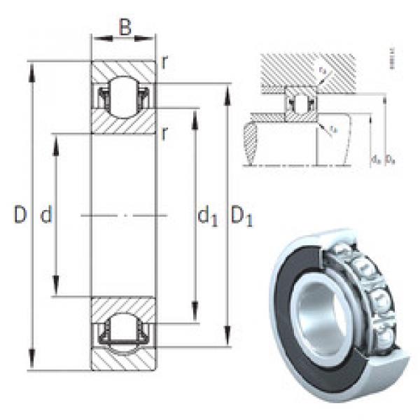 needle roller thrust bearing catalog BXRE001-2RSR INA #1 image