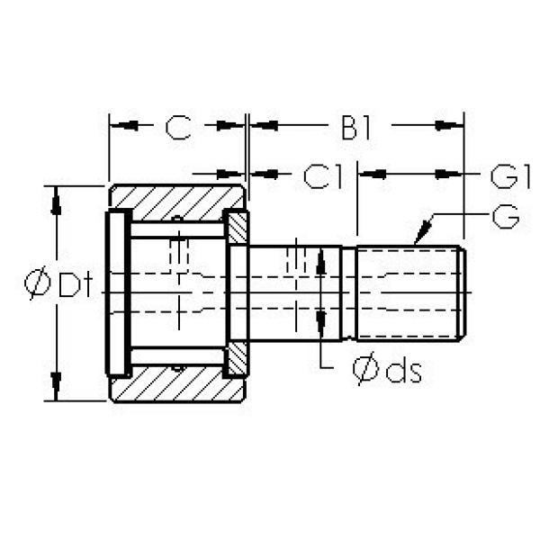 needle roller thrust bearing catalog CF12 AST #1 image