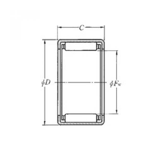 needle roller thrust bearing catalog DCL1110 NTN #1 image