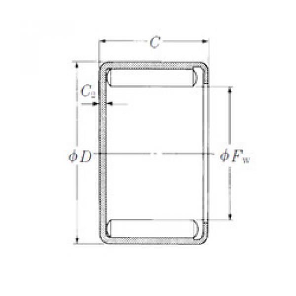 needle roller bearing sleeve MFY-88 NSK #1 image