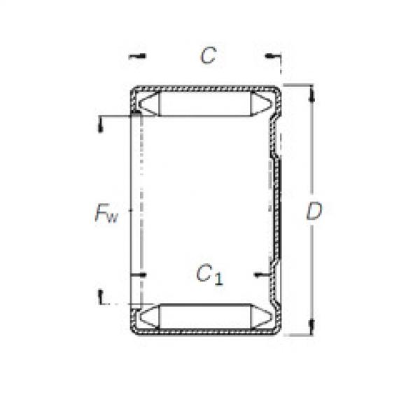 needle roller thrust bearing catalog DLF 10 12 Timken #1 image