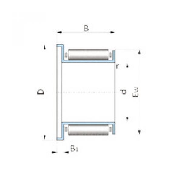 needle roller thrust bearing catalog F-205337 INA #1 image