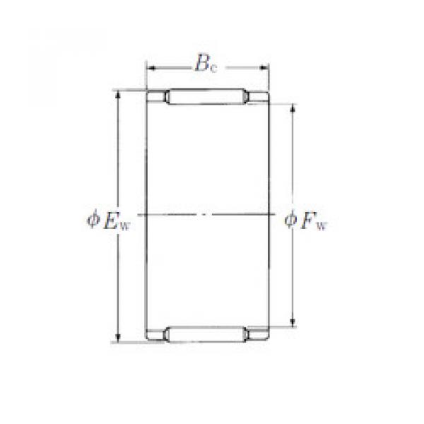 needle roller thrust bearing catalog FBN-101310 NSK #1 image