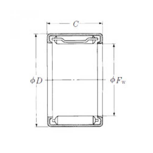 needle roller thrust bearing catalog FJ-3512 NSK #1 image