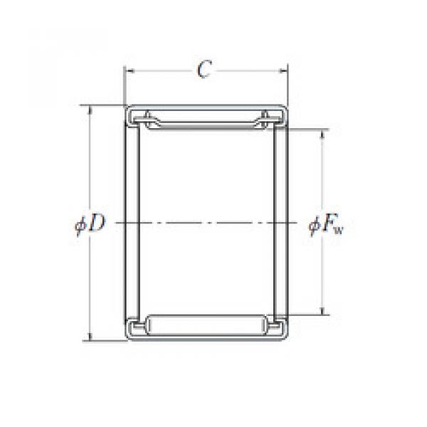 needle roller thrust bearing catalog FJ-1010 NSK #1 image