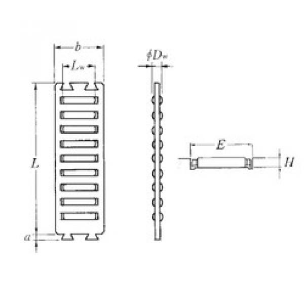 needle roller thrust bearing catalog FF2515 NTN #1 image