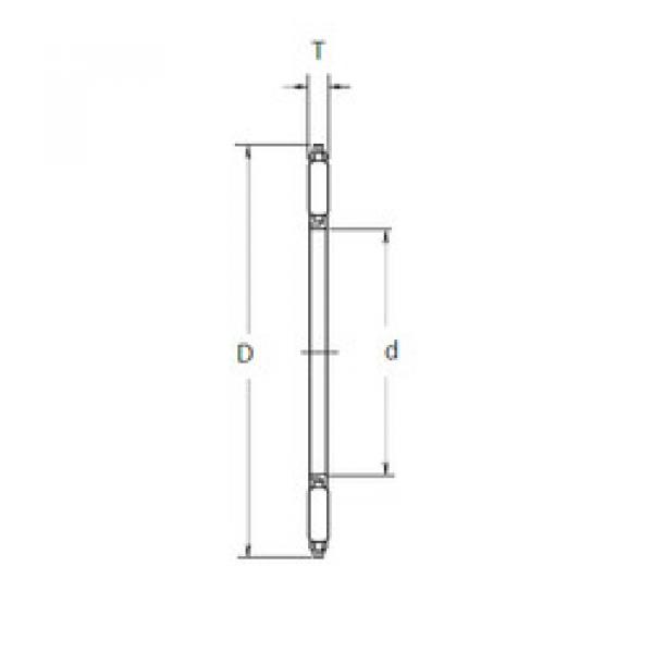 needle roller thrust bearing catalog FNTA-100135 NSK #1 image