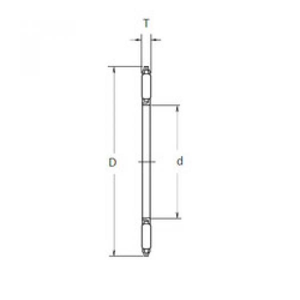 needle roller thrust bearing catalog FNTA-1528 NSK #1 image
