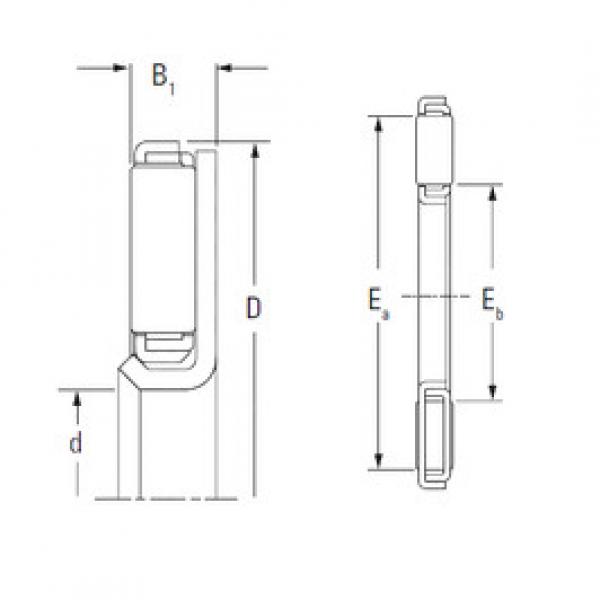 needle roller thrust bearing catalog FNTF-1328 KOYO #1 image