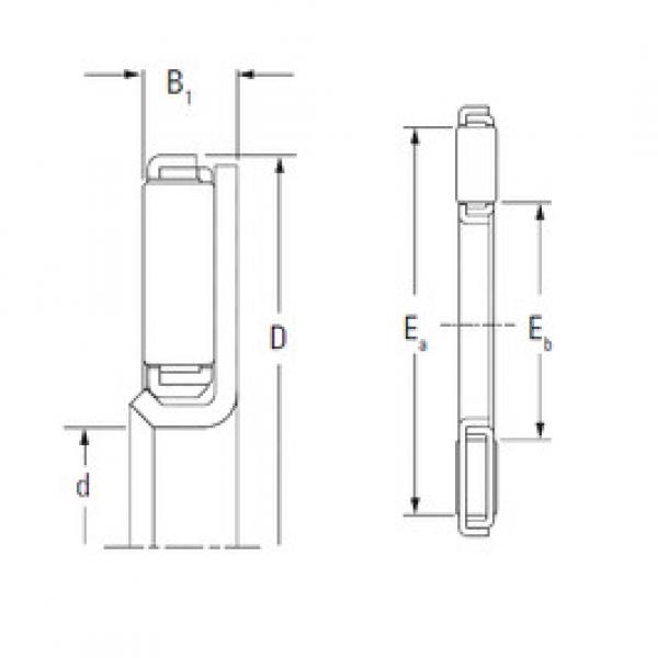 needle roller thrust bearing catalog FNTF-1835 Timken #1 image