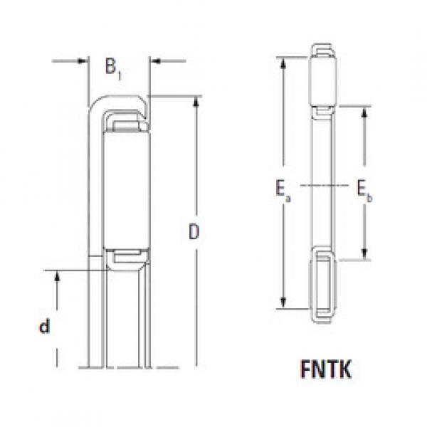 needle roller thrust bearing catalog FNTK-1530 KOYO #1 image