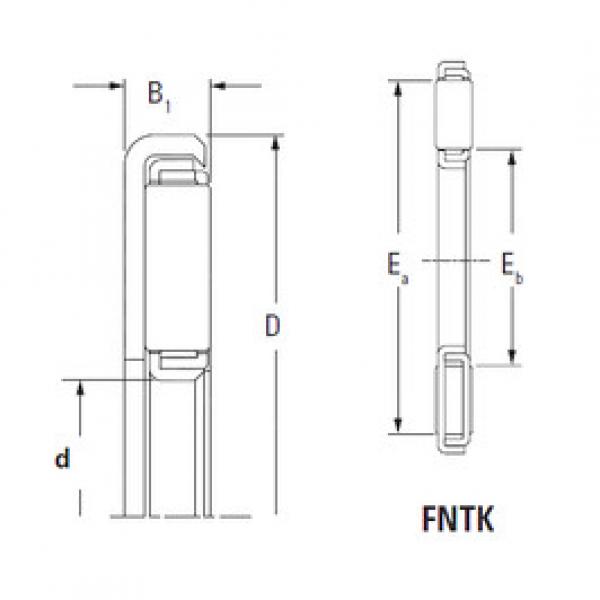 needle roller thrust bearing catalog FNTK-2544 Timken #1 image
