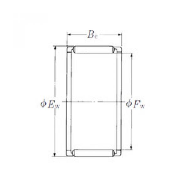 needle roller thrust bearing catalog FWF-10511330 NSK #1 image