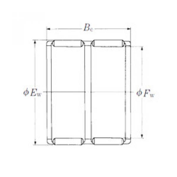 needle roller thrust bearing catalog FWF-323728W NSK #1 image