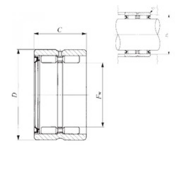 needle roller thrust bearing catalog GBR 101816 U IKO #1 image