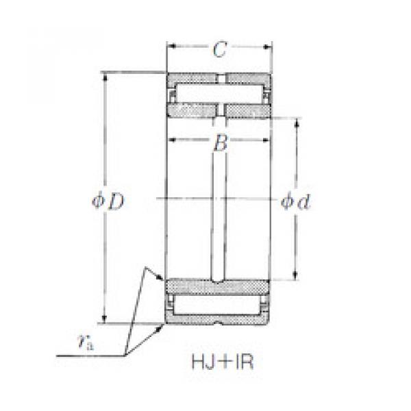 needle roller thrust bearing catalog HJ-142216+IR-101416 NSK #1 image