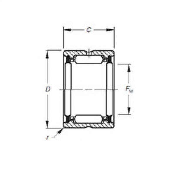 needle roller thrust bearing catalog HJ-142216,2RS Timken #1 image