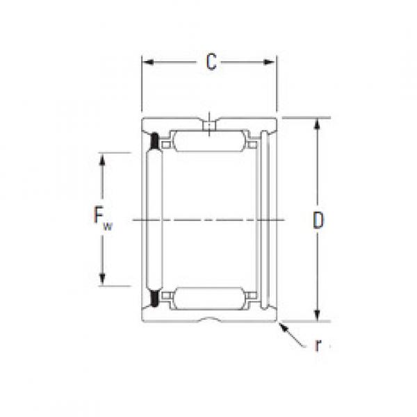 needle roller thrust bearing catalog HJ-101816RS KOYO #1 image