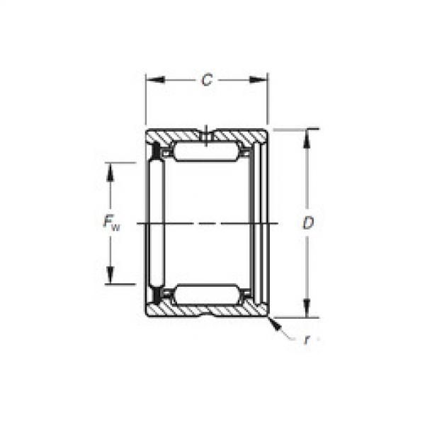 needle roller thrust bearing catalog HJ-101816RS Timken #1 image