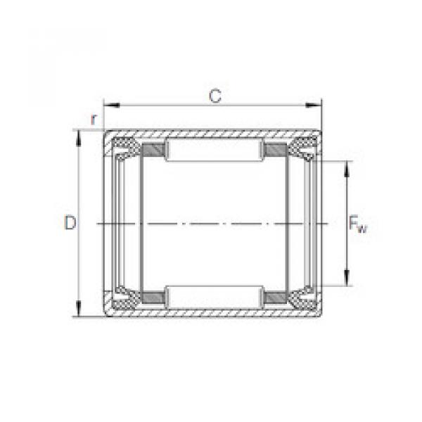 needle roller thrust bearing catalog HK 1014.2RS FPM DK B INA #1 image