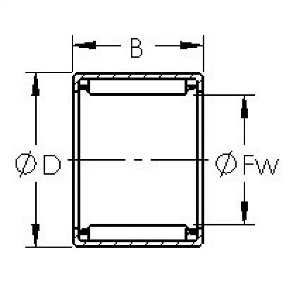 needle roller thrust bearing catalog HK0609 AST #1 image