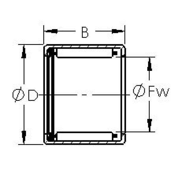 needle roller thrust bearing catalog HK0810RS AST #1 image