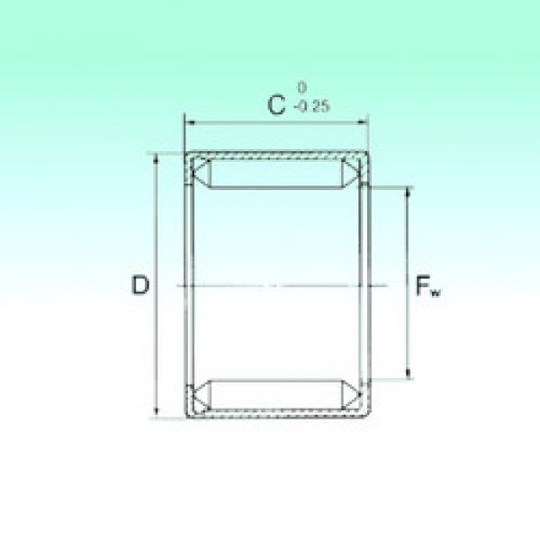 needle roller thrust bearing catalog HN1516 NBS #1 image